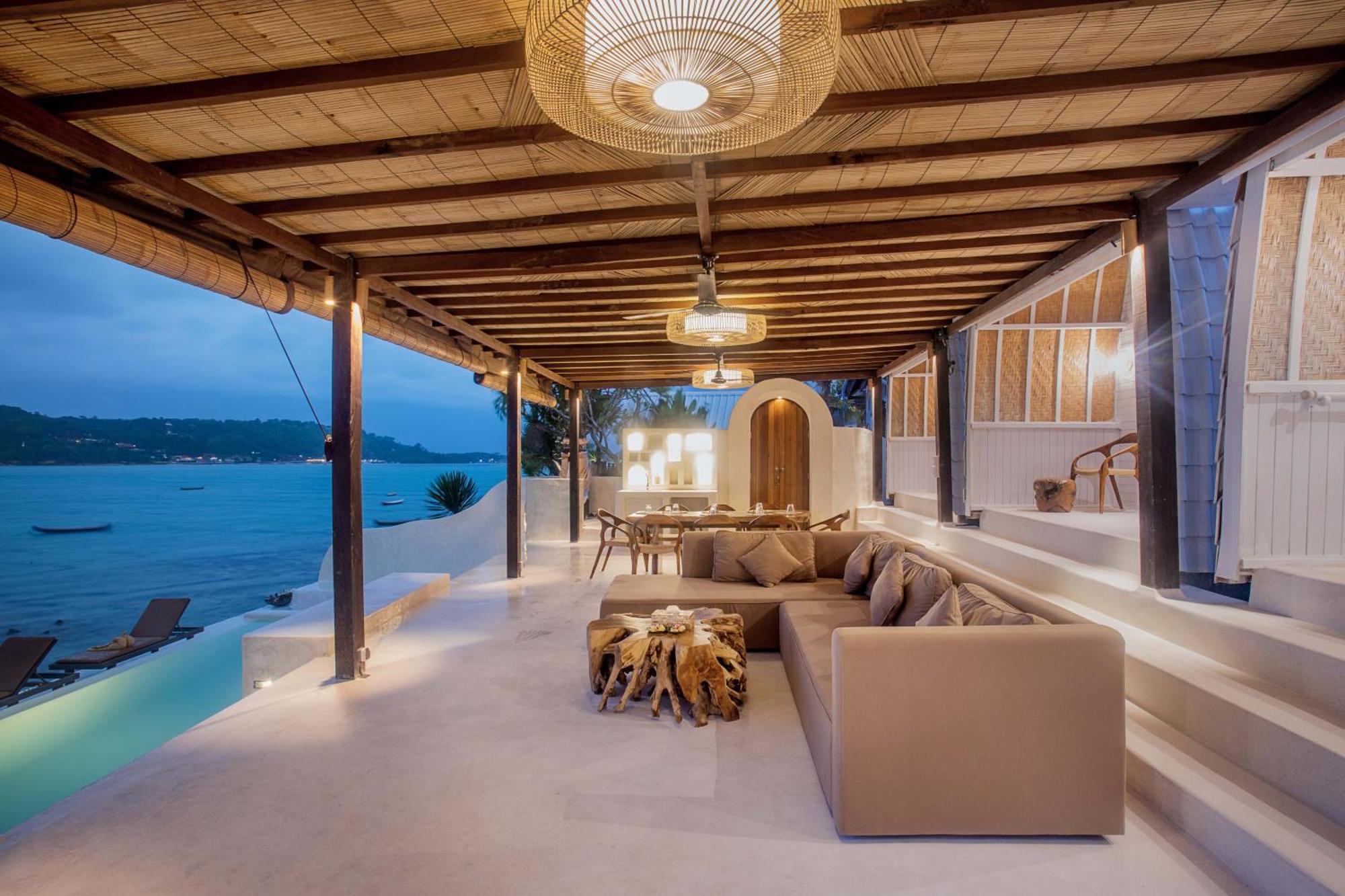 Hotel Aquavista Ceningan Lembongan Esterno foto