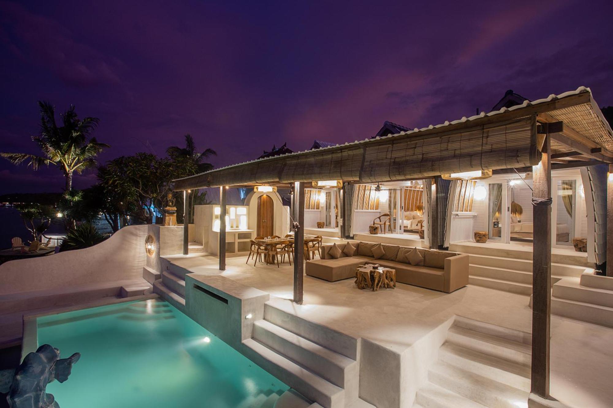 Hotel Aquavista Ceningan Lembongan Esterno foto